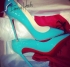 Christian Louboutin So Kate 120mm turquoise